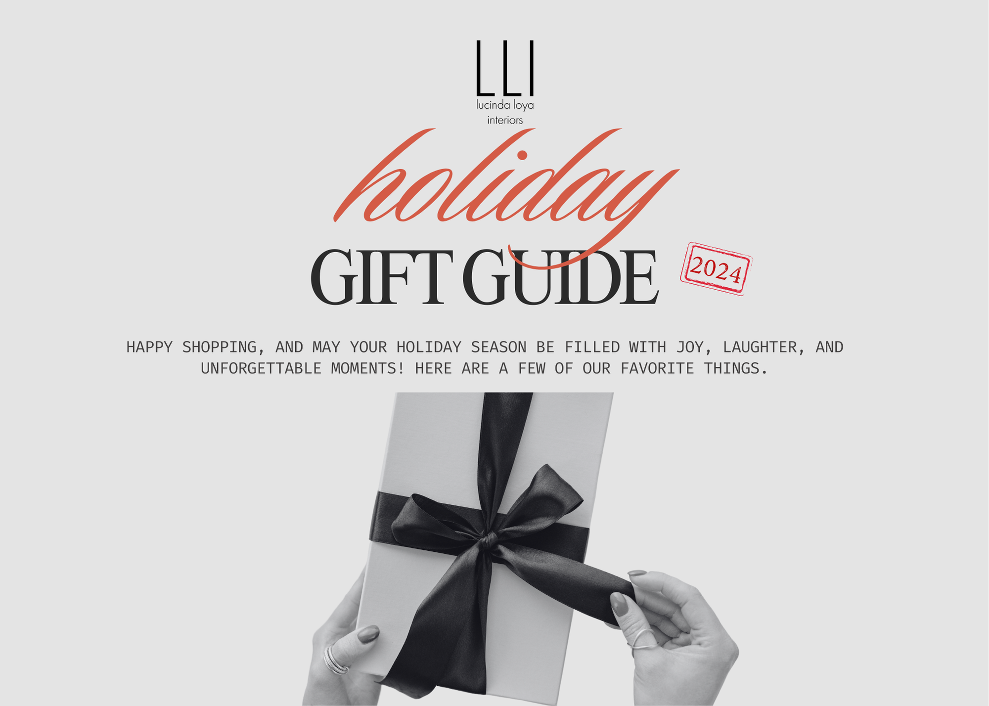 Our Favourite Holiday Gift Ideas 2024