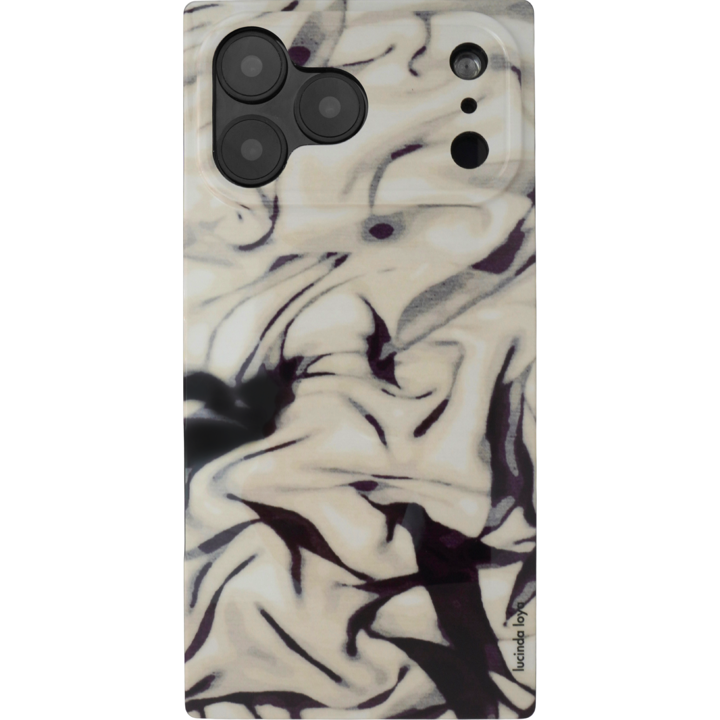 LLI Chiffon iPhone Case Cognac Brown